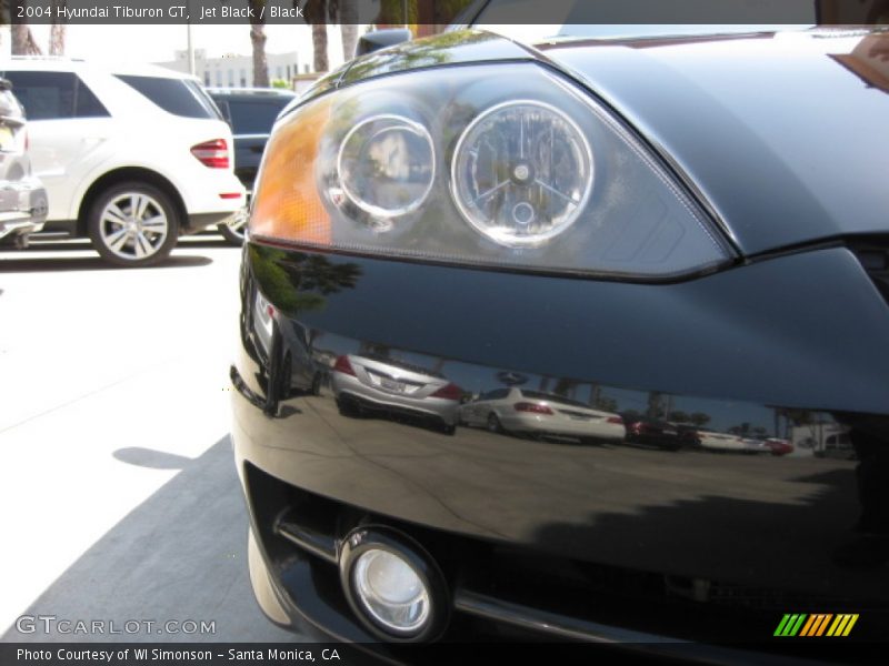 Jet Black / Black 2004 Hyundai Tiburon GT