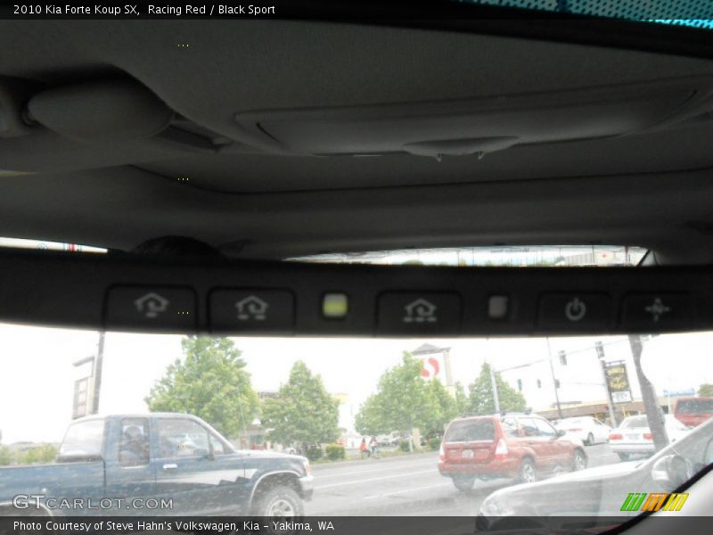 Racing Red / Black Sport 2010 Kia Forte Koup SX