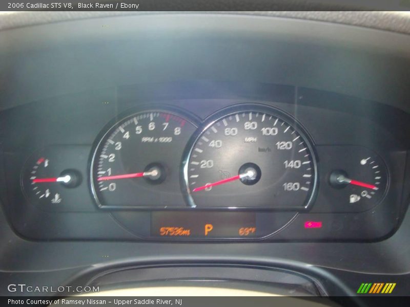Black Raven / Ebony 2006 Cadillac STS V8