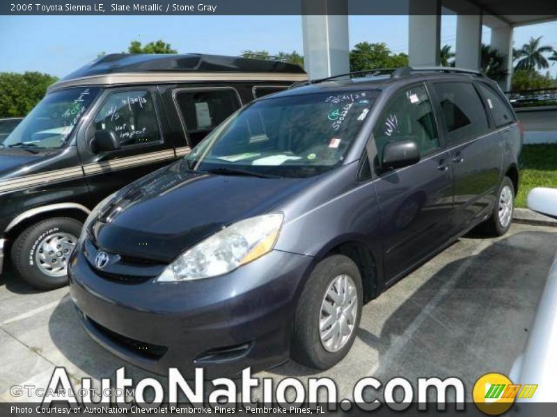 Slate Metallic / Stone Gray 2006 Toyota Sienna LE