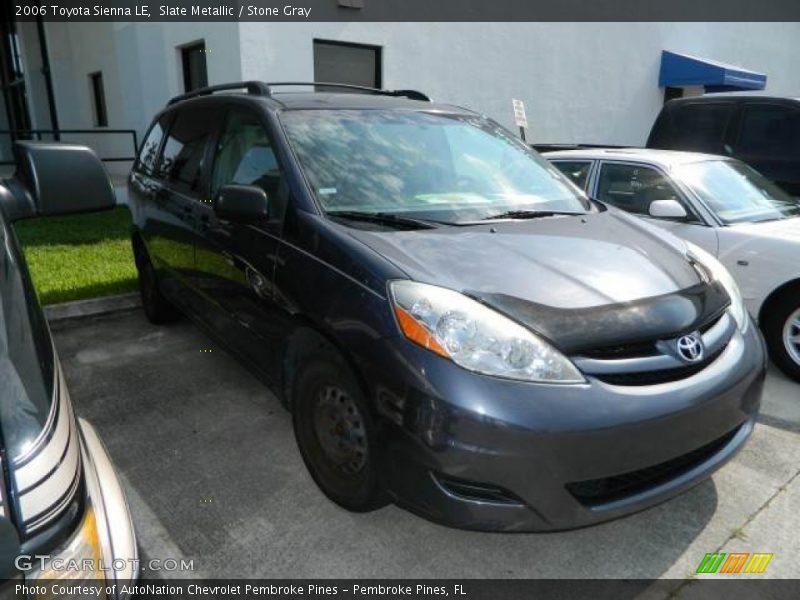 Slate Metallic / Stone Gray 2006 Toyota Sienna LE