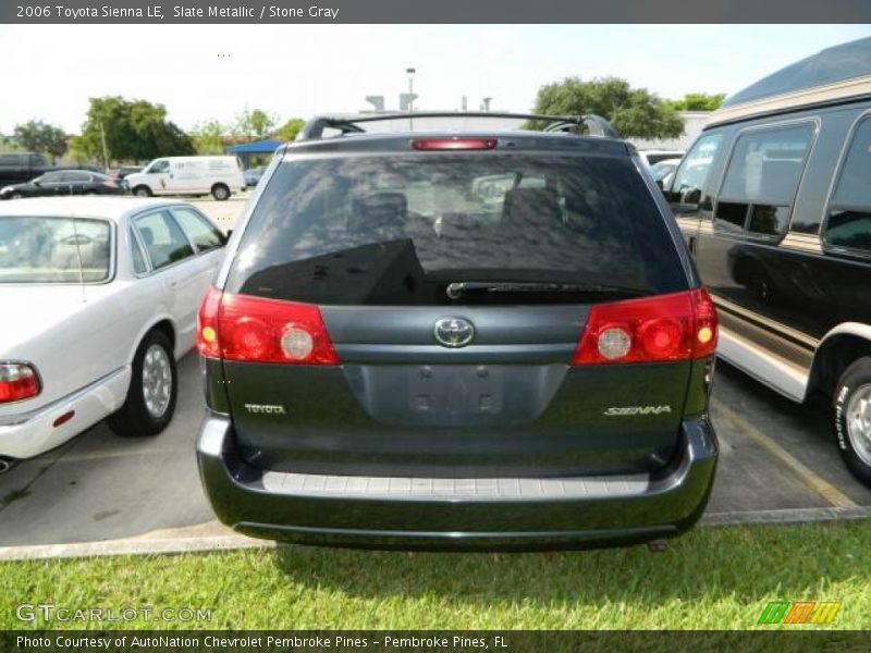 Slate Metallic / Stone Gray 2006 Toyota Sienna LE