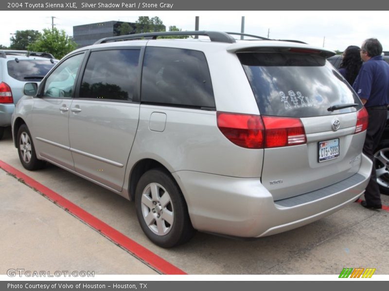 Silver Shadow Pearl / Stone Gray 2004 Toyota Sienna XLE