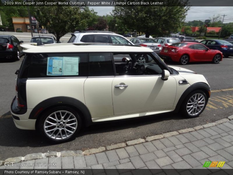 Pepper White / Lounge Carbon Black Leather 2009 Mini Cooper John Cooper Works Clubman
