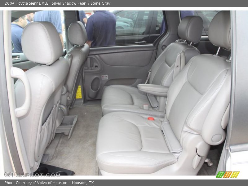 Silver Shadow Pearl / Stone Gray 2004 Toyota Sienna XLE