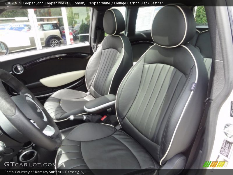Front Seat of 2009 Cooper John Cooper Works Clubman