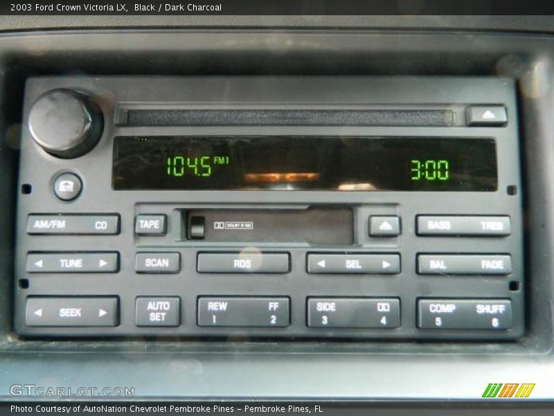 Audio System of 2003 Crown Victoria LX