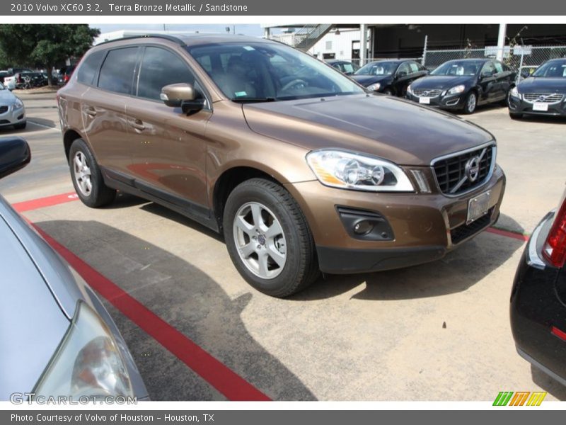 Terra Bronze Metallic / Sandstone 2010 Volvo XC60 3.2