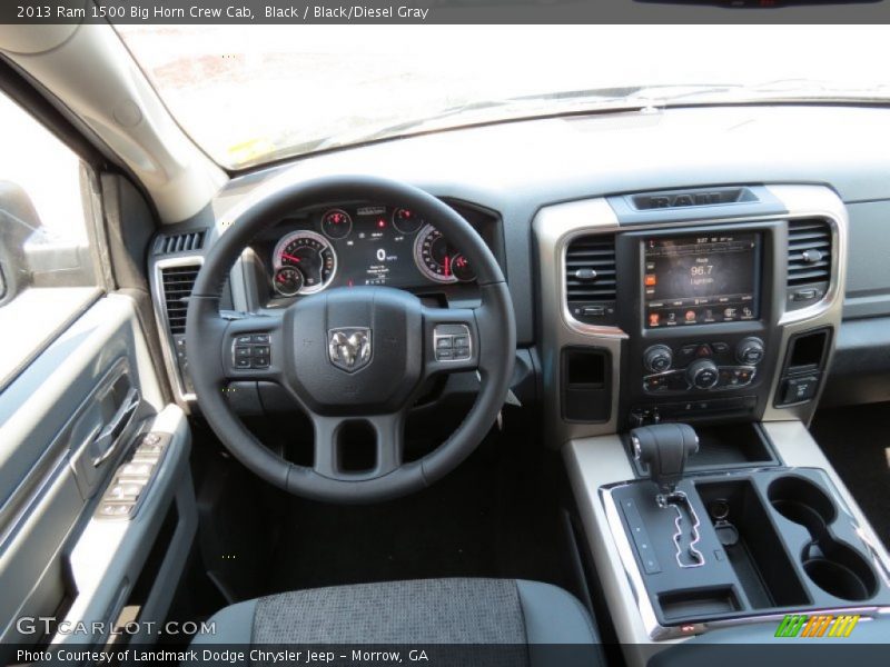 Dashboard of 2013 1500 Big Horn Crew Cab