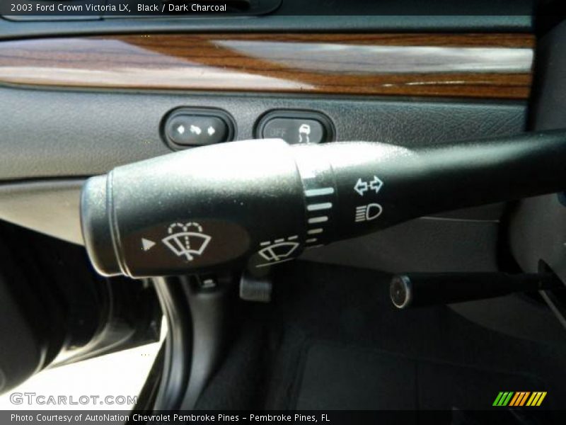 Black / Dark Charcoal 2003 Ford Crown Victoria LX