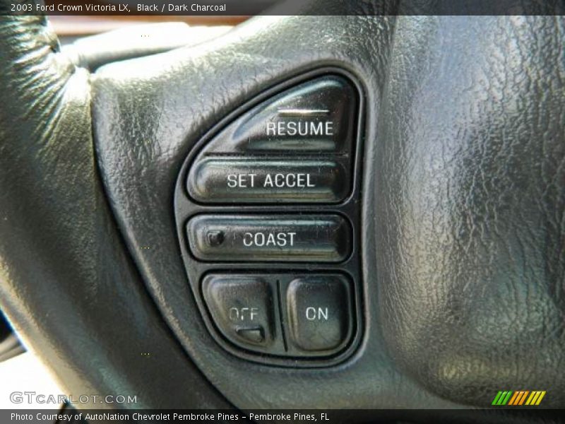 Controls of 2003 Crown Victoria LX