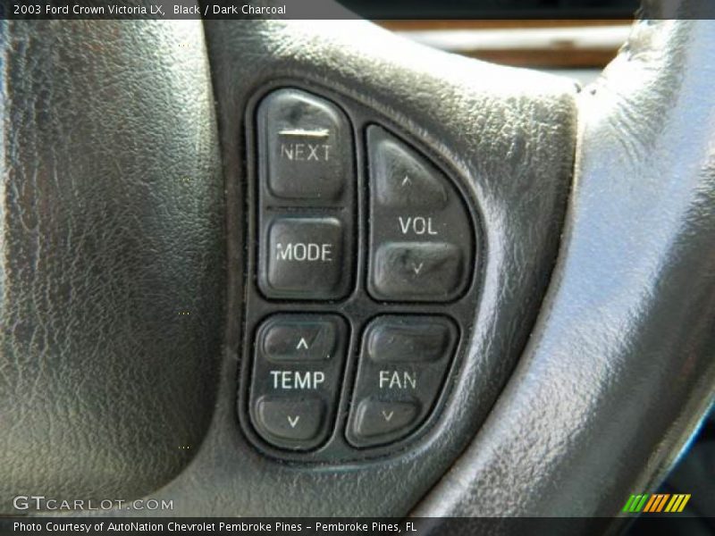 Controls of 2003 Crown Victoria LX
