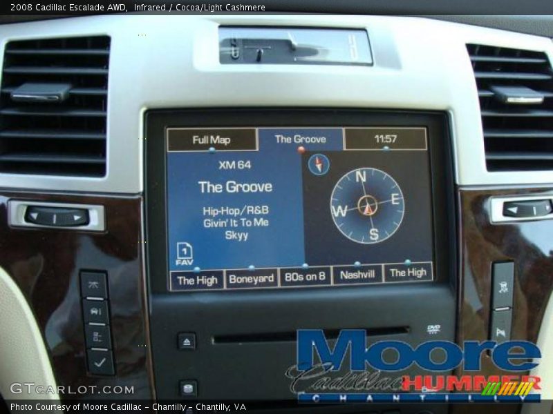 Infrared / Cocoa/Light Cashmere 2008 Cadillac Escalade AWD