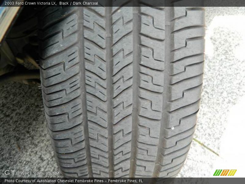 Black / Dark Charcoal 2003 Ford Crown Victoria LX