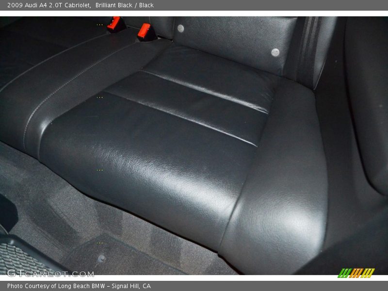 Brilliant Black / Black 2009 Audi A4 2.0T Cabriolet