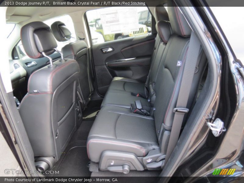 Rear Seat of 2013 Journey R/T