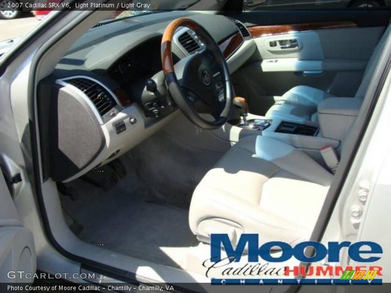 Light Platinum / Light Gray 2007 Cadillac SRX V6