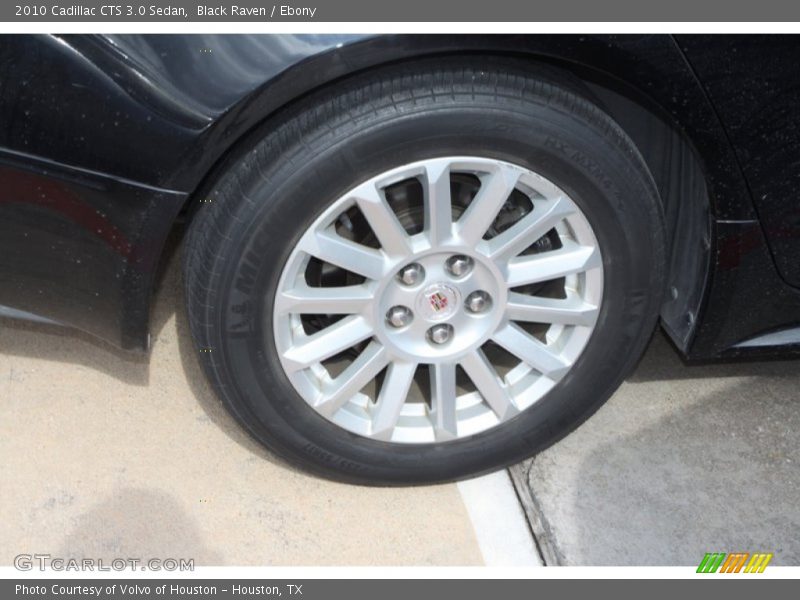 Black Raven / Ebony 2010 Cadillac CTS 3.0 Sedan
