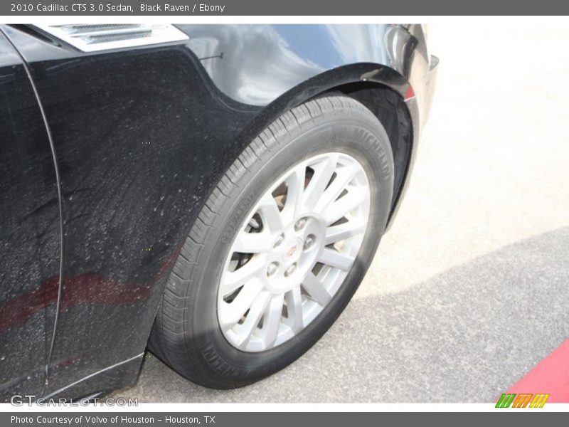 Black Raven / Ebony 2010 Cadillac CTS 3.0 Sedan