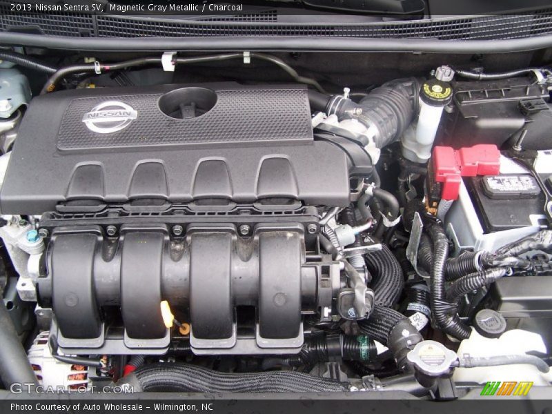 Magnetic Gray Metallic / Charcoal 2013 Nissan Sentra SV