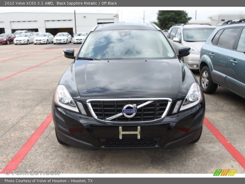 Black Sapphire Metallic / Off Black 2013 Volvo XC60 3.2 AWD