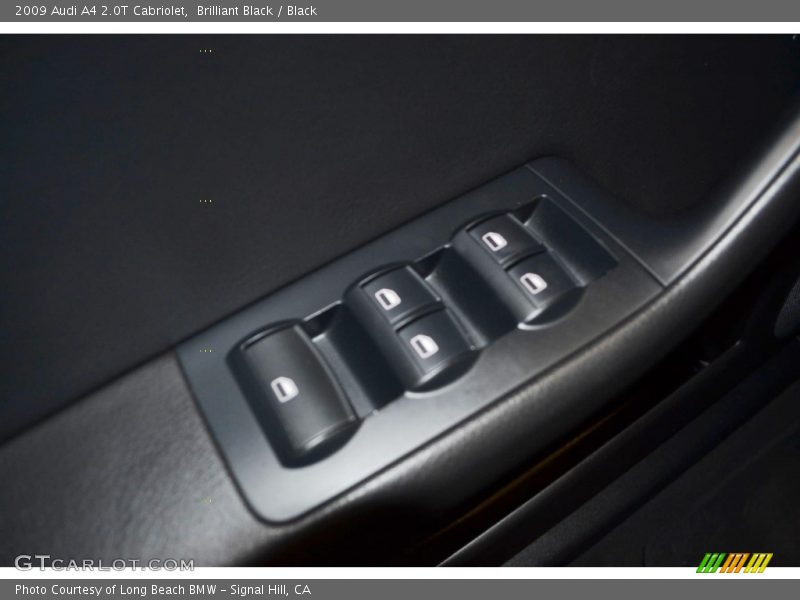 Brilliant Black / Black 2009 Audi A4 2.0T Cabriolet