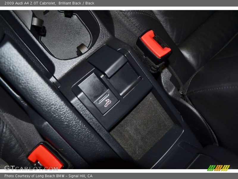 Brilliant Black / Black 2009 Audi A4 2.0T Cabriolet