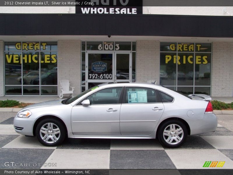 Silver Ice Metallic / Gray 2012 Chevrolet Impala LT