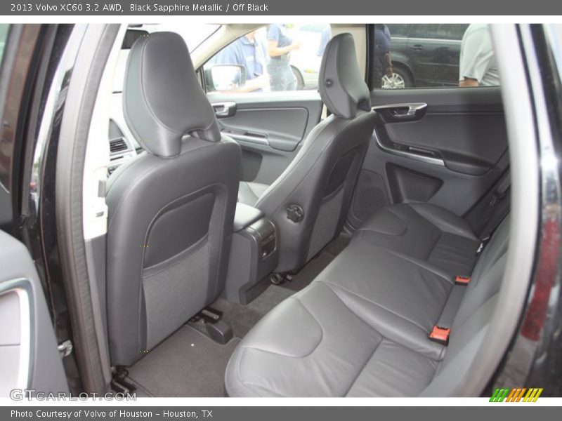Rear Seat of 2013 XC60 3.2 AWD
