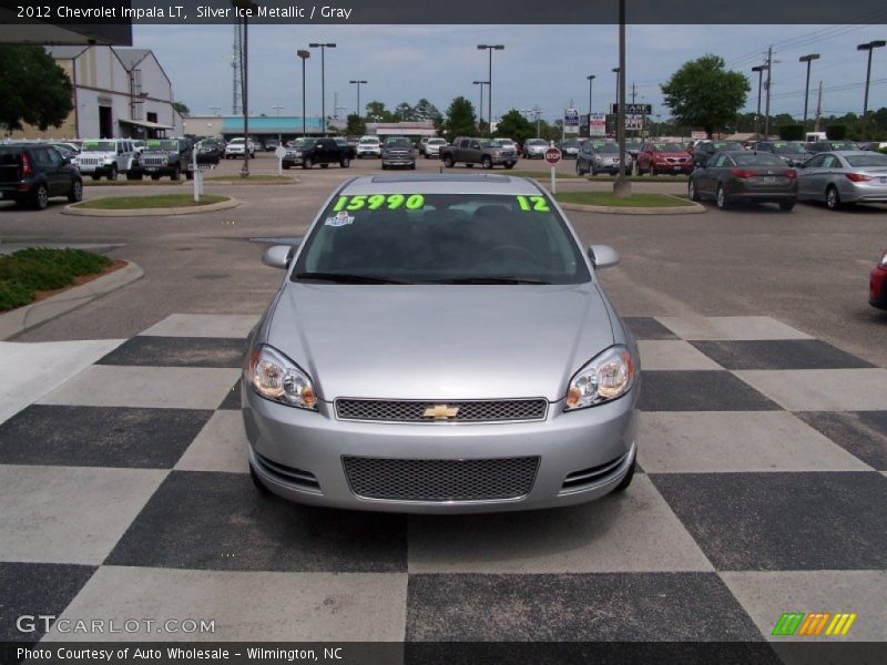 Silver Ice Metallic / Gray 2012 Chevrolet Impala LT