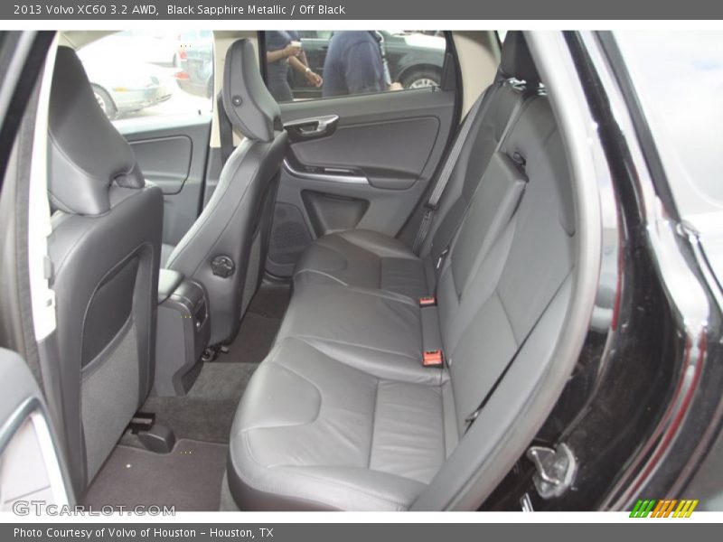 Rear Seat of 2013 XC60 3.2 AWD