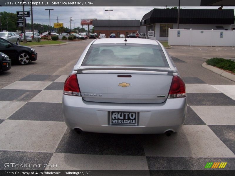 Silver Ice Metallic / Gray 2012 Chevrolet Impala LT