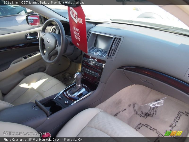 Moonlight White / Wheat 2011 Infiniti G 37 Journey Sedan