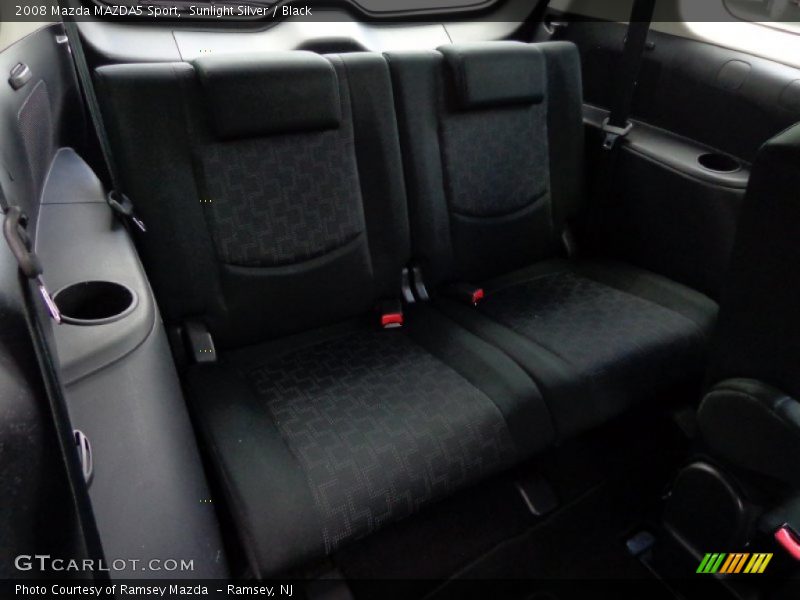 Sunlight Silver / Black 2008 Mazda MAZDA5 Sport