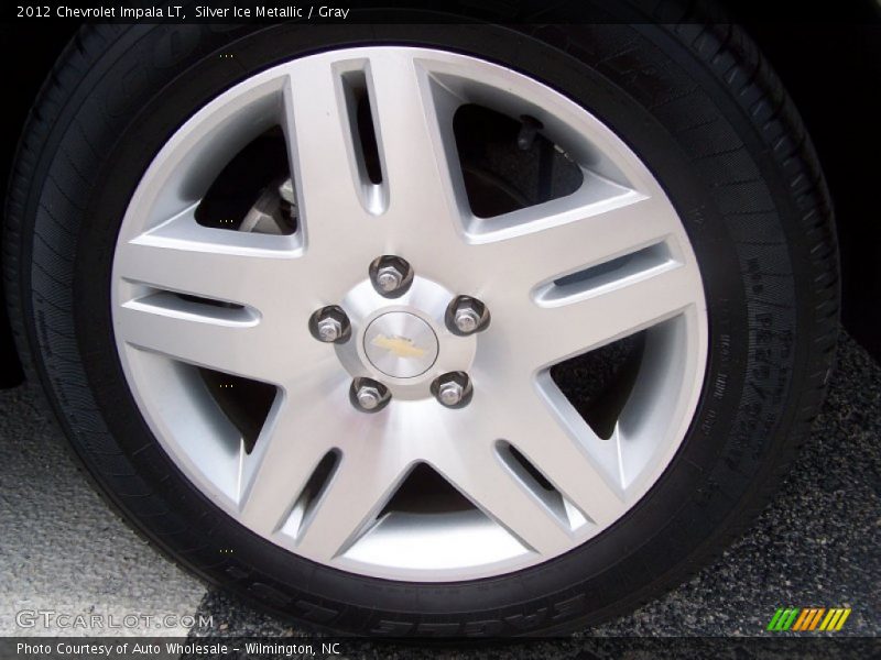 Silver Ice Metallic / Gray 2012 Chevrolet Impala LT