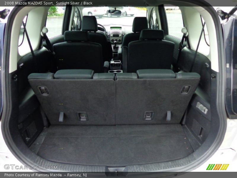 Sunlight Silver / Black 2008 Mazda MAZDA5 Sport