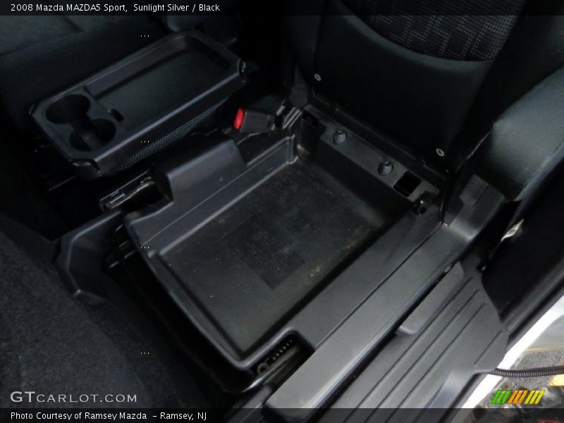 Sunlight Silver / Black 2008 Mazda MAZDA5 Sport