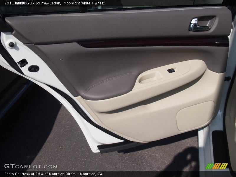 Moonlight White / Wheat 2011 Infiniti G 37 Journey Sedan