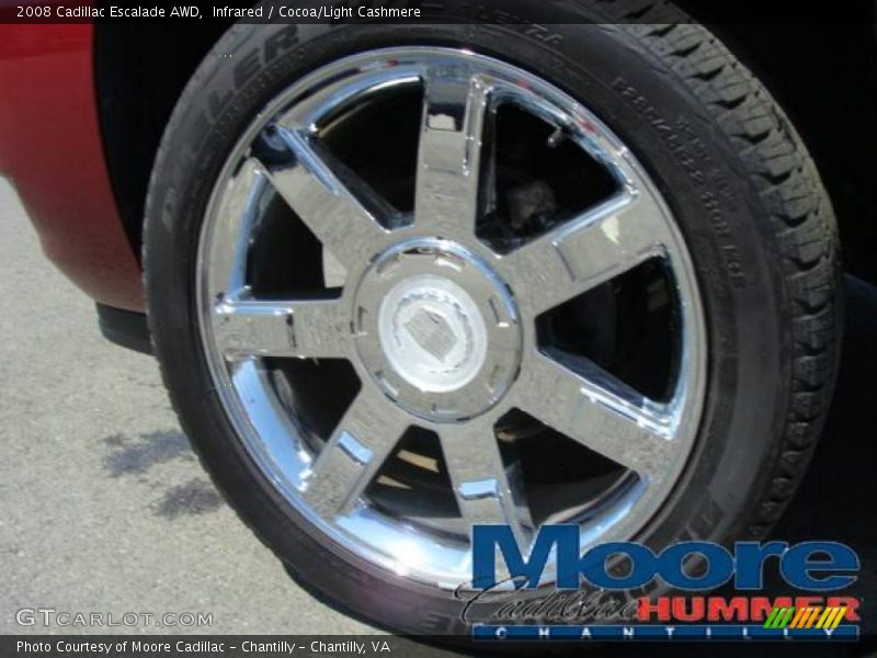 Infrared / Cocoa/Light Cashmere 2008 Cadillac Escalade AWD
