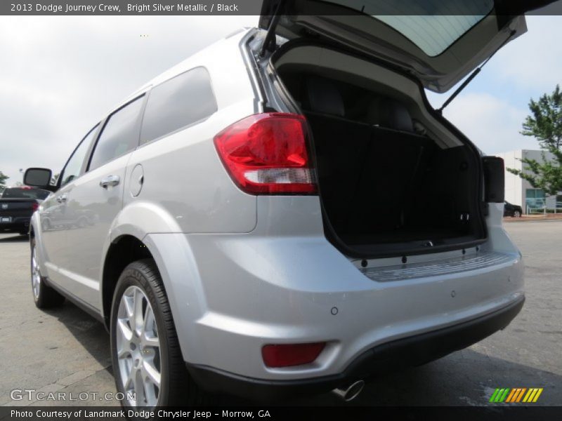 Bright Silver Metallic / Black 2013 Dodge Journey Crew