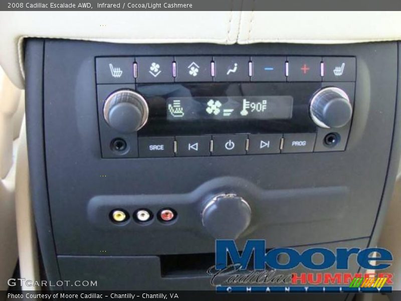 Infrared / Cocoa/Light Cashmere 2008 Cadillac Escalade AWD
