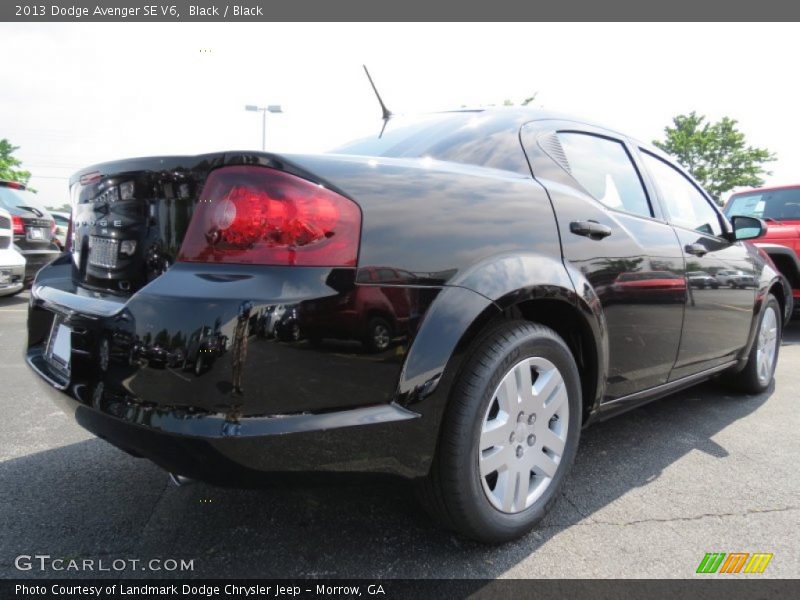 Black / Black 2013 Dodge Avenger SE V6