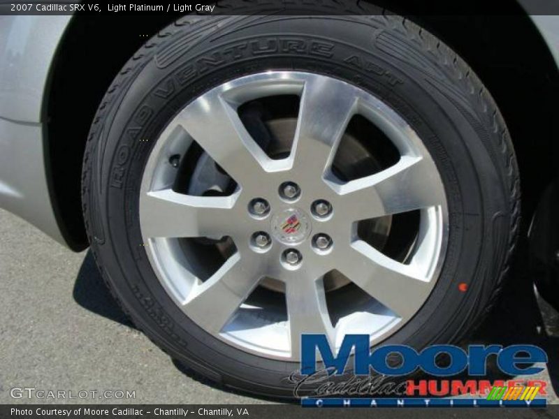 Light Platinum / Light Gray 2007 Cadillac SRX V6