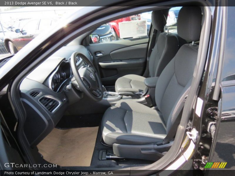 Black / Black 2013 Dodge Avenger SE V6