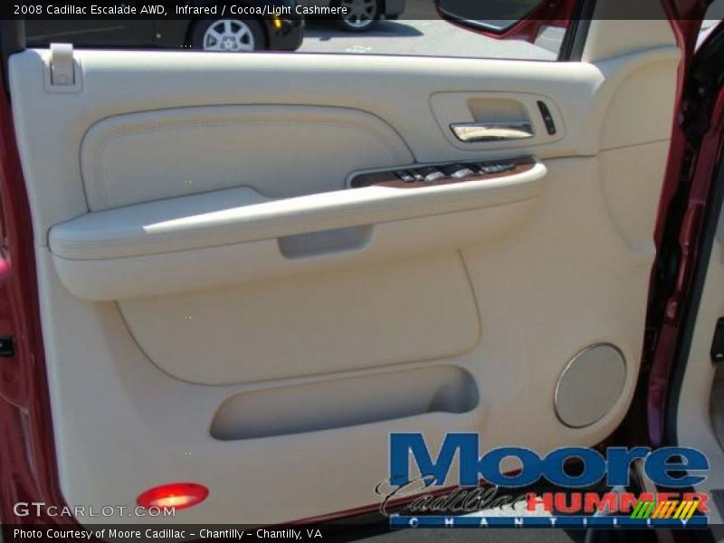 Infrared / Cocoa/Light Cashmere 2008 Cadillac Escalade AWD