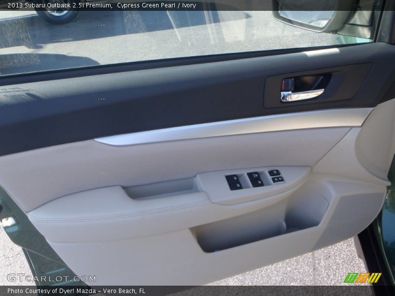 Door Panel of 2013 Outback 2.5i Premium