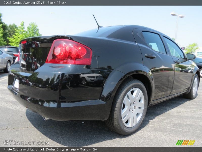 Black / Black 2013 Dodge Avenger SE V6