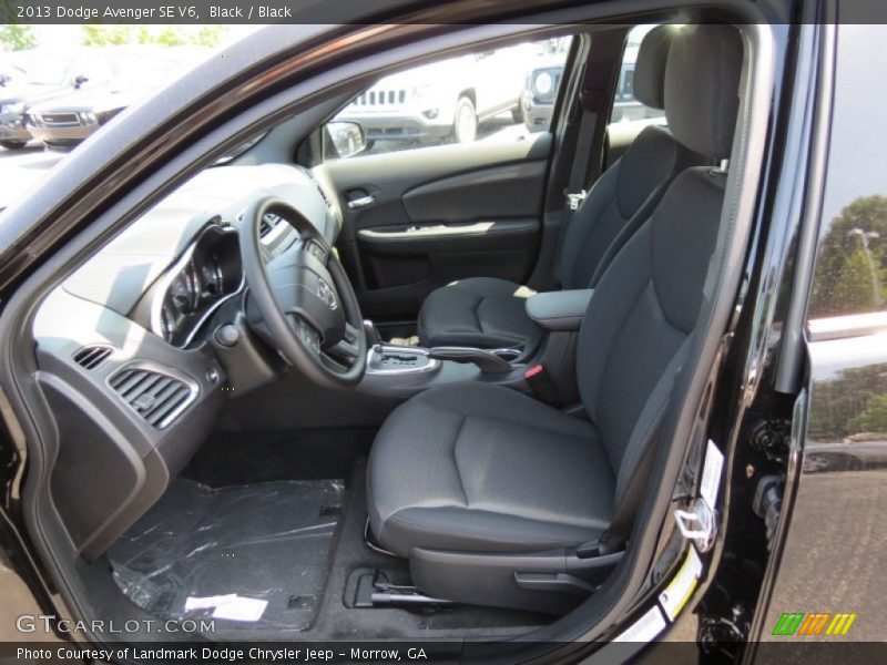 Black / Black 2013 Dodge Avenger SE V6