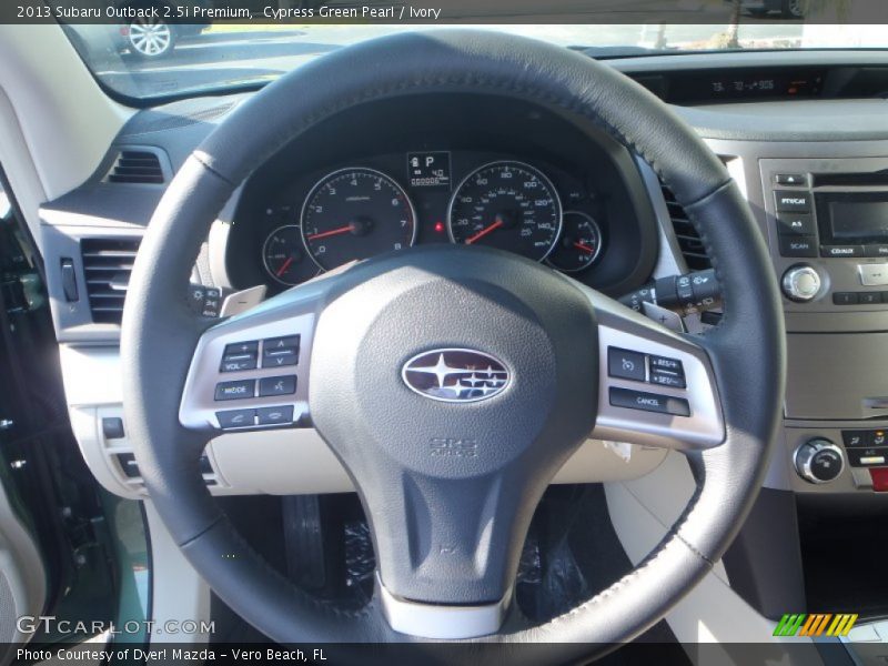  2013 Outback 2.5i Premium Steering Wheel