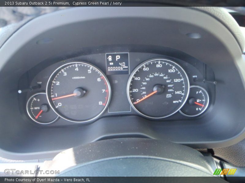  2013 Outback 2.5i Premium 2.5i Premium Gauges
